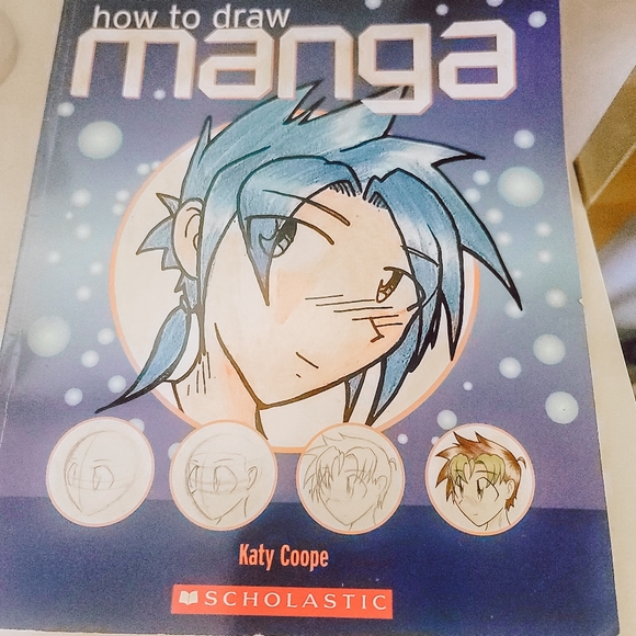 2002 2000s Y2K How To Draw Manga Book Girlhoodcore Childhoodcore Sketch Art - Picture 1 of 12